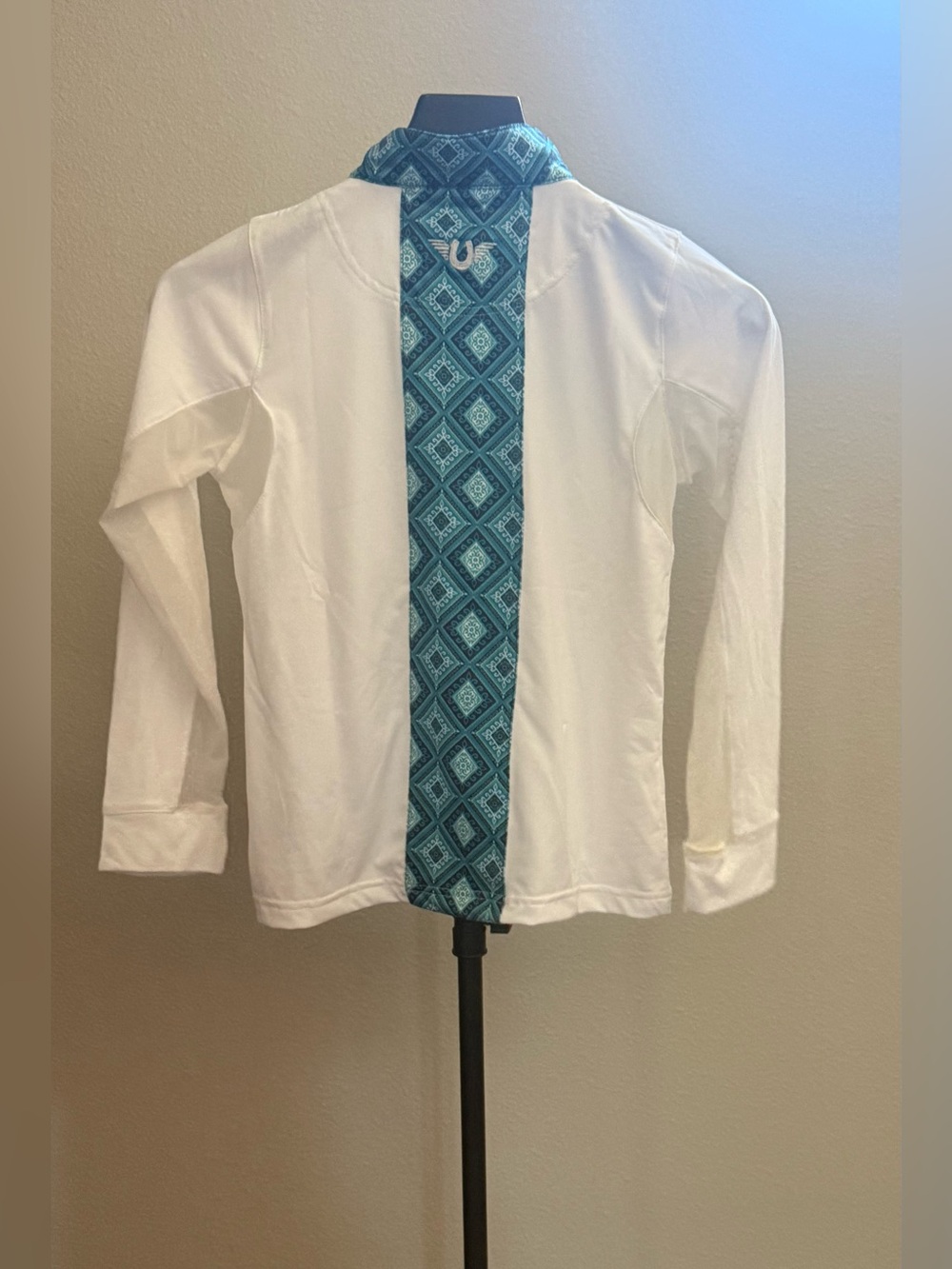 TuffRider Children's Artemis EquiCool Riding Sun Shirt - Picture 3 of 4